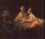 Rembrandt, Three People